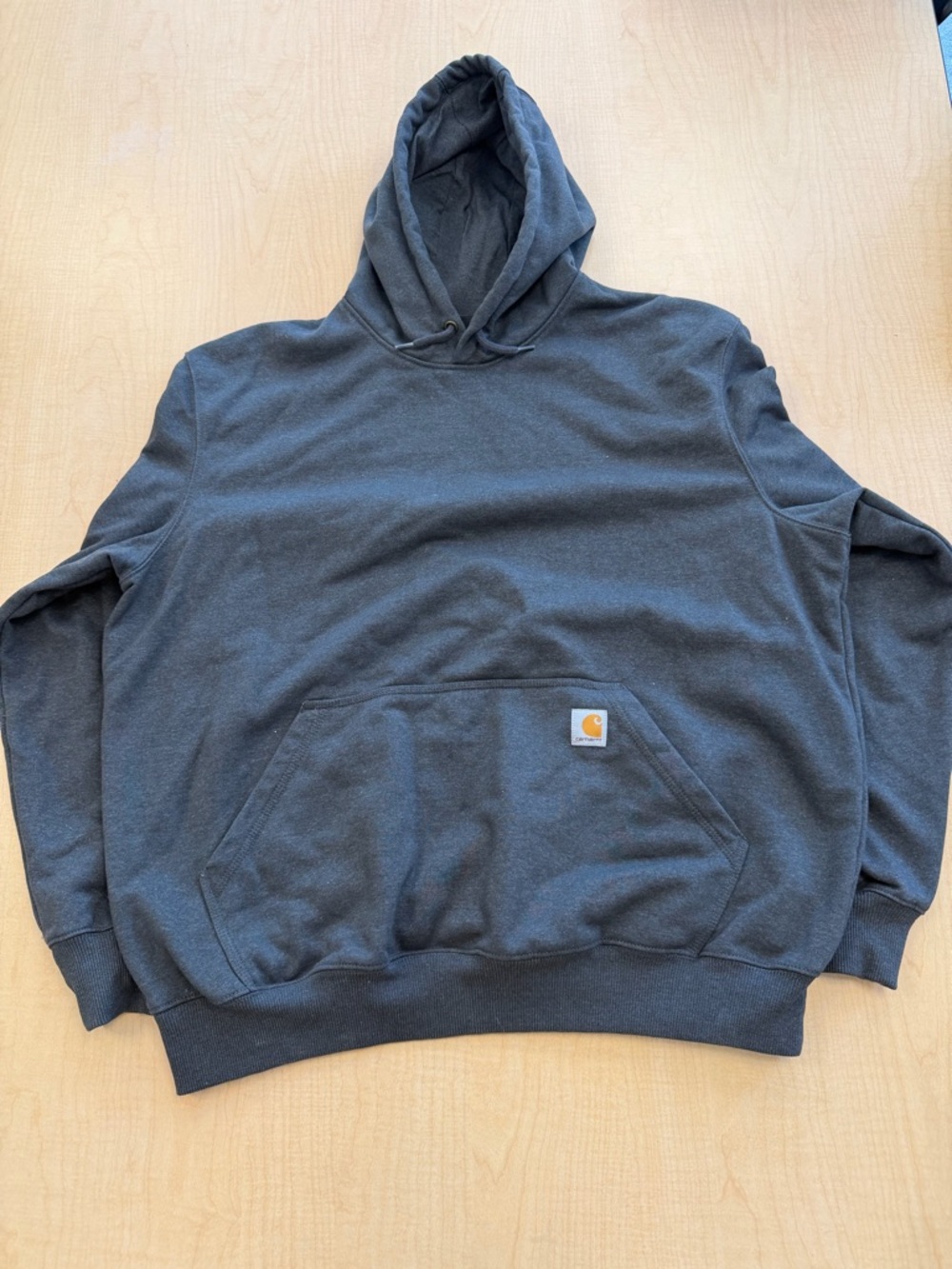 Carhartt Men’s Charcoal Pullover Hoodie